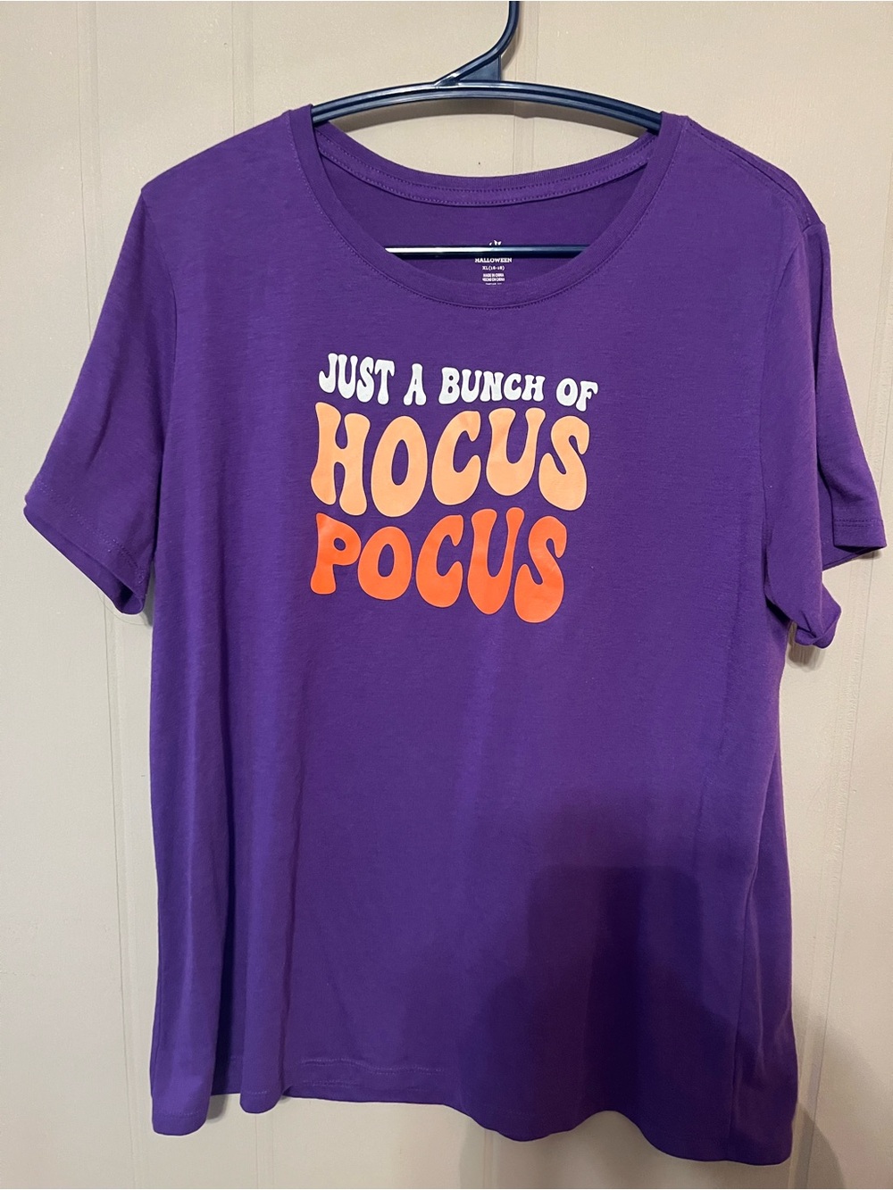 Women's Purple 'Just a Bunch of Hocus Pocus' Graphic Tee